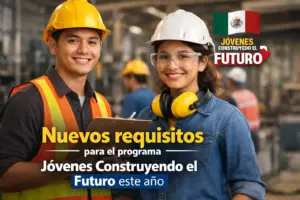 Nuevos requisitos para el programa Jóvenes Construyendo el Futuro este año
