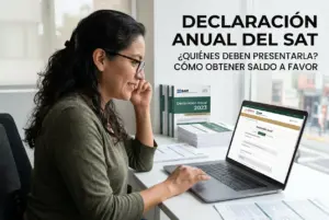 Declaración Anual del SAT: Quiénes deben presentarla y cómo podrías obtener un saldo a favor